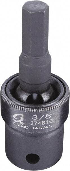 Sunex Tools - 1/2" Drive, 3/8" Impact Hex Bit Socket - Benchmark Tooling