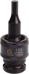 Sunex Tools - 1/2" Drive, 1/4" Impact Hex Bit Socket - Benchmark Tooling