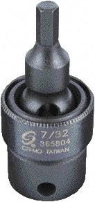 Sunex Tools - 3/8" Drive, 7/32" Impact Hex Bit Socket - Benchmark Tooling
