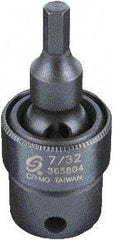 Sunex Tools - 3/8" Drive, 7/32" Impact Hex Bit Socket - Benchmark Tooling