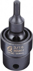 Sunex Tools - 3/8" Drive, 3/16" Impact Hex Bit Socket - Benchmark Tooling