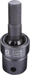 Sunex Tools - 1/2" Drive, 7/16" Impact Hex Bit Socket - Benchmark Tooling