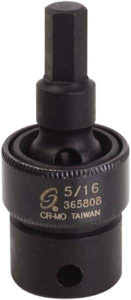 Sunex Tools - 3/8" Drive, 5/16" Impact Hex Bit Socket - Benchmark Tooling