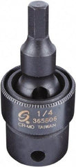 Sunex Tools - 3/8" Drive, 1/4" Impact Hex Bit Socket - Benchmark Tooling