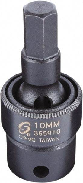 Sunex Tools - 3/8" Drive, 10mm Impact Hex Bit Socket - Benchmark Tooling