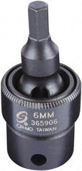 Sunex Tools - 3/8" Drive, 6mm Impact Hex Bit Socket - Benchmark Tooling