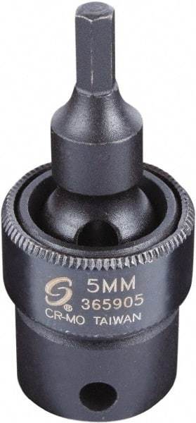 Sunex Tools - 3/8" Drive, 5mm Impact Hex Bit Socket - Benchmark Tooling