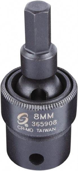Sunex Tools - 3/8" Drive, 8mm Impact Hex Bit Socket - Benchmark Tooling
