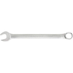 GearWrench - 1-13/16" 12 Point Combination Wrench - 15° Offset Angle, 25.551" OAL, Steel, Satin Finish - Benchmark Tooling