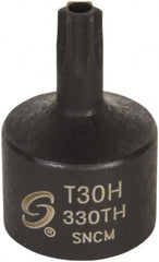 Sunex Tools - 3/8" Drive, T30H Impact Torx Bit Socket - Benchmark Tooling