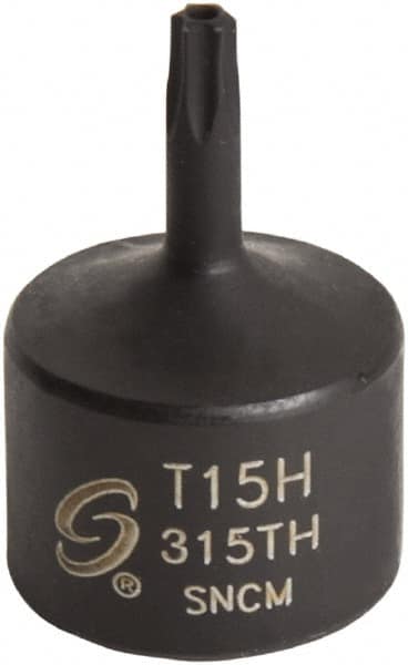 Sunex Tools - 3/8" Drive, T15H Impact Torx Bit Socket - Benchmark Tooling
