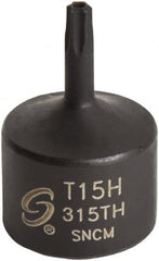 Sunex Tools - 3/8" Drive, T15H Impact Torx Bit Socket - Benchmark Tooling