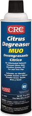 CRC - 20 oz Aerosol Cleaner/Degreaser - Aerosol, d-Limonene Solvent, Petroleum Distillate, Citrus - Benchmark Tooling