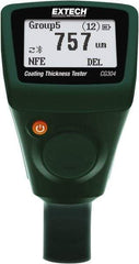 Extech - 0 to 78.7 mil LCD Coating Thickness Gage - For Use with Ferrous/Nonferrous Coatings - Benchmark Tooling