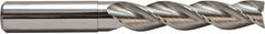 M.A. Ford - 1", 3 Flute, Solid Carbide, 0.19" Corner Radius End Mill - 6" OAL, 1-1/4" LOC - Benchmark Tooling