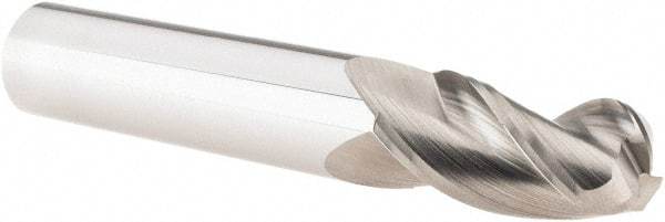 M.A. Ford - 1/2", 3 Flute, Solid Carbide, 3/16" Corner Radius End Mill - 3" OAL, 1" LOC - Benchmark Tooling