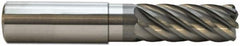 M.A. Ford - 1", 7 Flute, Solid Carbide, 0.045" Corner Radius End Mill - 6" OAL, 3" LOC, 4" Extended Reach - Benchmark Tooling