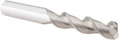 M.A. Ford - 1/2", 2 Flute, Solid Carbide, 1/8" Corner Radius End Mill - 4" OAL, 2" LOC - Benchmark Tooling