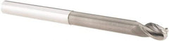 M.A. Ford - 5/16", 3 Flute, Solid Carbide, 1/8" Corner Radius End Mill - 4" OAL, 7/16" LOC - Benchmark Tooling