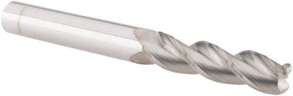 M.A. Ford - 3/8", 3 Flute, Solid Carbide, 1/8" Corner Radius End Mill - 3-1/2" OAL, 1-1/2" LOC - Benchmark Tooling