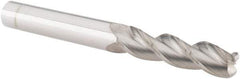 M.A. Ford - 3/8", 3 Flute, Solid Carbide, 1/8" Corner Radius End Mill - 3-1/2" OAL, 1-1/2" LOC - Benchmark Tooling