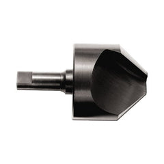 M.A. Ford - 3/8" Head Diam, 1/4" Shank Diam, 1 Flute 60° High Speed Steel Countersink - Benchmark Tooling