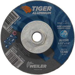 ‎4-1/2X1/4 TIGER ALUM T27 GRIND WHL - Benchmark Tooling