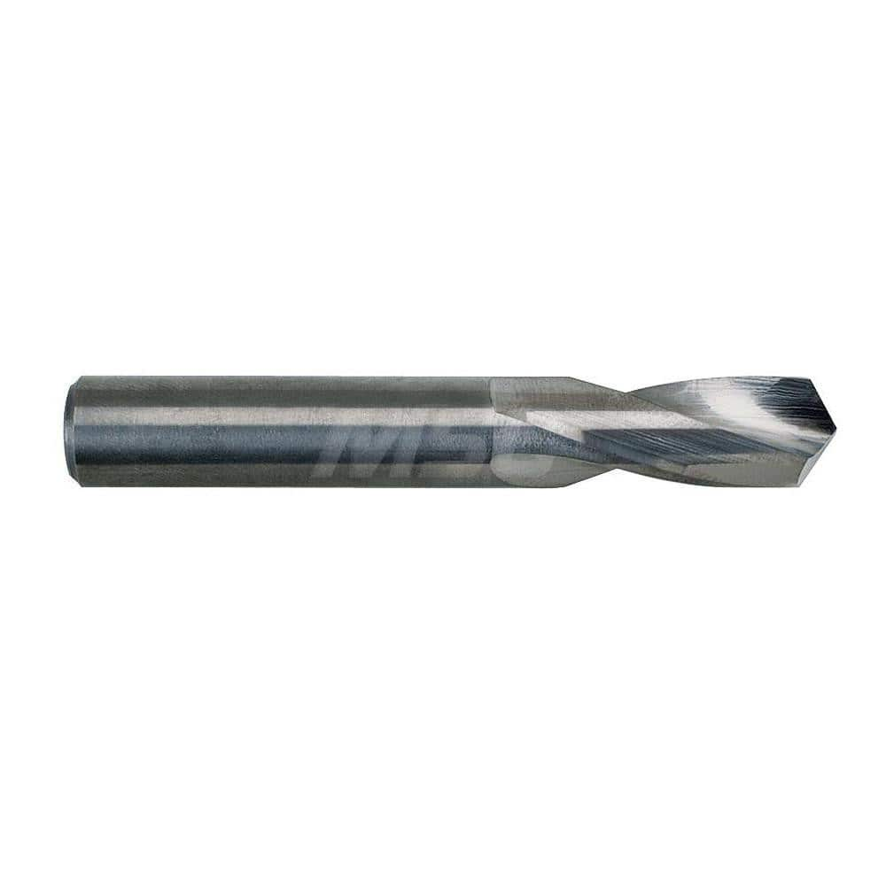 Screw Machine Length Drill Bit: 0.3897″ Dia, 118 °, Solid Carbide Bright/Uncoated, Right Hand Cut, Spiral Flute, Straight-Cylindrical Shank, Series 226