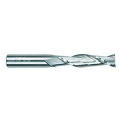 1 Dia. x 5 Overall Length 2-Flute Square End Solid Carbide SE End Mill-Round Shank-Center Cut-Uncoated - Benchmark Tooling