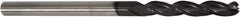 Controx - 12.5mm Cutting Diam x 3" Length of Cut, 3 Flute, Upcut Spiral Router Bit - Proprietary Coated, Right Hand Cut, Powdered Metal, 5" OAL x 1/2" Shank Diam, Ball Nose - Benchmark Tooling