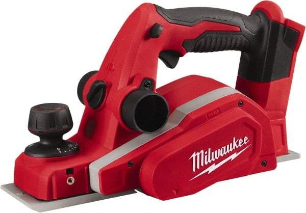 Milwaukee Tool - Power Planers & Joiners Type: Hand-Held Depth of Cut (mm): 1.98 - Benchmark Tooling