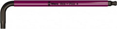 Wera - 5mm Hex, Cushion Grip, Hex Key - 154mm OAL, Metric System of Measurement - Benchmark Tooling