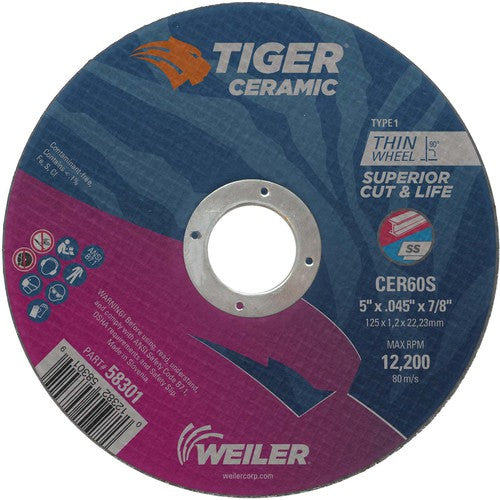 5X.045 TIGER CERAMIC T1 C/O WHL - Benchmark Tooling