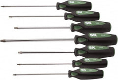 SK - 7 Piece T10 to T40 Ergonomic Handle Torx Driver Set - Benchmark Tooling