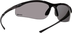 bolle SAFETY - Polarized Gray Lenses, Frameless Polarized Glasses - Anti-Fog, Scratch Resistant, Size M, Wrap Around - Benchmark Tooling