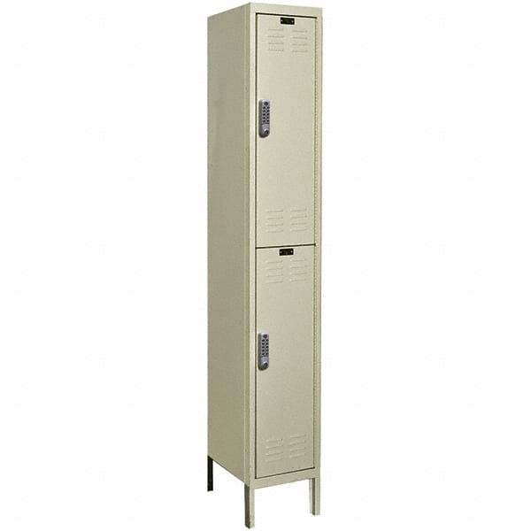 Hallowell - 2 Door, 2 Tier, Electronic Access Lockers - Benchmark Tooling