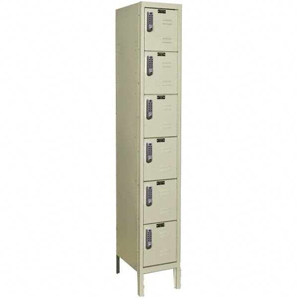 Hallowell - 6 Door, 6 Tier, Electronic Access Lockers - Benchmark Tooling