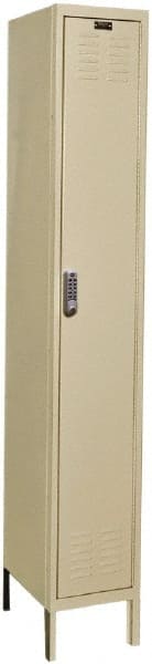 Hallowell - 1 Door, 1 Tier, Electronic Access Lockers - Benchmark Tooling