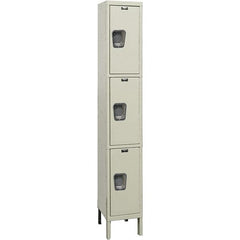 Hallowell - 3 Door, 3 Tier, Premium Wardrobe Lockers - Benchmark Tooling