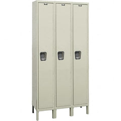 Hallowell - 3 Door, 1 Tier, Premium Wardrobe Lockers - Benchmark Tooling