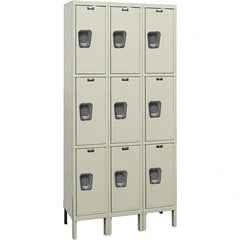 Hallowell - 9 Door, 3 Tier, Premium Wardrobe Lockers - Benchmark Tooling