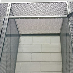 Hallowell - 48" Wide x 60" Deep, Locker UL Greenguard Gold Product Certified for Low Chemical Emissions UL.COM/GG UL 2818 - Benchmark Tooling