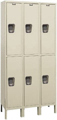 Hallowell - 6 Door, 2 Tier, Premium Wardrobe Lockers - Benchmark Tooling