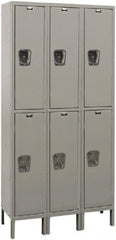 Hallowell - 6 Door, 2 Tier, Premium Wardrobe Lockers - Benchmark Tooling