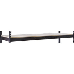 Hallowell - 60" Wide, 5/8 High, Open Shelving Accessory/Component - 30" Deep, Use with Black Rivetwell Double Rivet Boltless Shelving - Benchmark Tooling