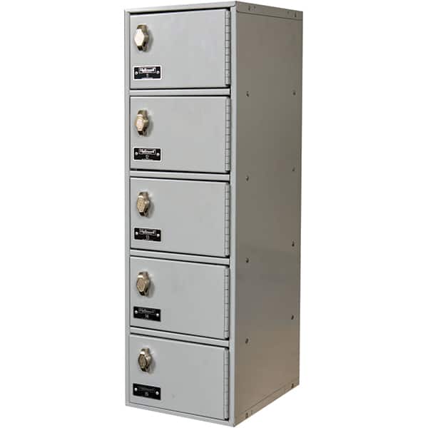 Hallowell - 5 Door, 5 Tier, Mobile Device Locker - Benchmark Tooling