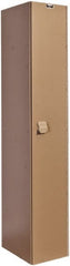 Hallowell - 1 Door, 1 Tier, Solid Plastic Locker - Benchmark Tooling