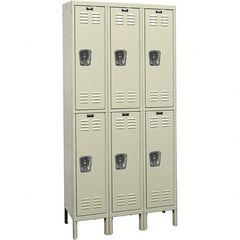 Hallowell - 6 Door, 2 Tier, Premium Wardrobe Lockers - Benchmark Tooling