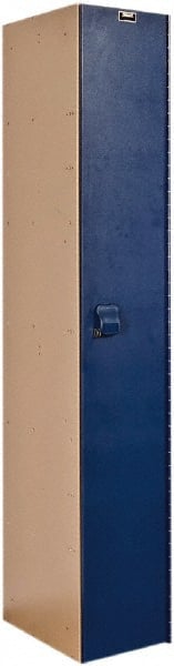 Hallowell - 1 Door, 1 Tier, Solid Plastic Locker - Benchmark Tooling