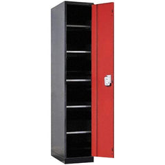 Hallowell - Steel Workbench & Workstation Locker - 24" Deep, 78" High, Use with Fort Knox Modular Utility Storage & Workbench System - Benchmark Tooling